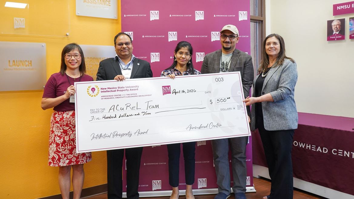 The 2026 NMSU Intellectual Property Award recipients